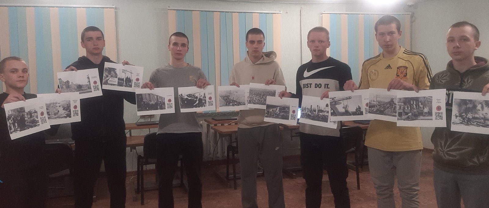 Пам’ятаємо заради майбутнього:  у закладі вшанували День пам’яті та перемоги над нацизмом